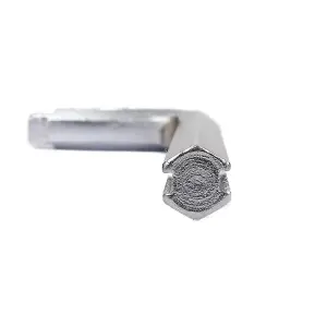 Radiator Valve Allen Key Spanner With Slotted End