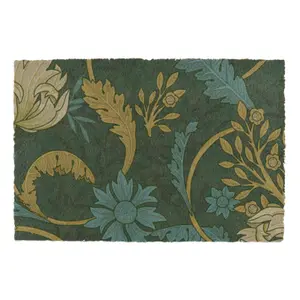 William Morris Blue Doormat (90 x 60cm)