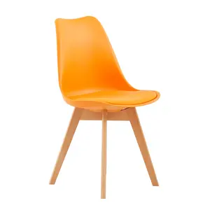 Nero Upholstered Side Chair (Set of 4) Orange