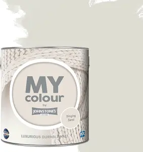 Johnstone's My Colour Durable Matt Paint Singing Sand - 2.5L