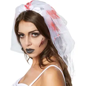 Spooky Bride - Halloween fancy dress costume for women - white M