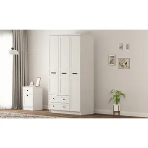 DAISY 3 Door 2 Drawer Wardrobe