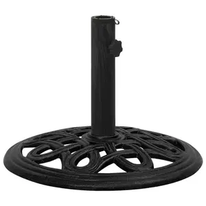 Clermt Cast Iron Free Standing Umbrella Base black