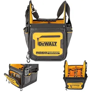 Dewalt Pro Rolling Wheeled Tool Bag Case Soft Storage Stackable + 11" Tote Bag