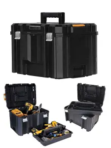 Dewalt DWST1-71195 TSTAK VI Deep Tool Storage Case + Tool Case + Cart Trolley