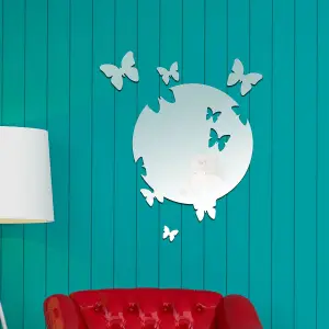 Butterfly Mirror Stickers Nursery Home Decoration Gift Ideas 5 pieces