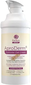 Aproderm Colloidal Oat Cream - 500Ml Pump - Paraffin Free Cream - Suitable For Dry Skin, Eczema And Psoriasis …