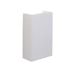 Luminosa Mornington 2 Light Indoor Wall Light White Plaster