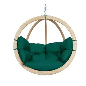 Globo Hammock Single Seater Chair Set - Verde