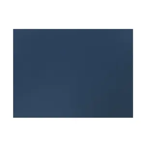 GoodHome Perma Satin Blue Square edge MDF Worktop (T) 2.8cm x (L) 60.5cm x (W) 45.2cm