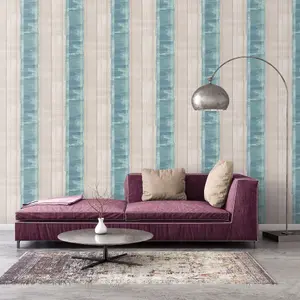 Galerie Atmosphere Multicoloured Sublime Stripe Smooth Wallpaper