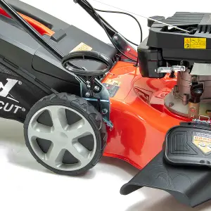 Petrol Lawn Mower Wolf Fox Zero Turn 4 Blades 20", 51cm, Recoil, Self Propelled