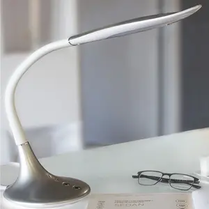 Luminosa Sedan LED Desk Lamp 10W Silver