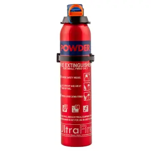 Ultrafire 600g Powder Fire Extinguisher - 5 Year Warranty