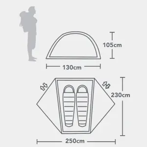 OEX Pantha II Ultralite Tent Camping Accessories, Camping Equipment