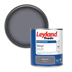 Leyland Trade Vinyl Matt Walls & Ceilings Emulsion Paint Magic Dust (PPG13-24) 1L