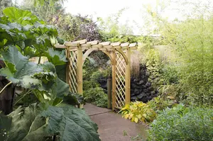 Large Wooden Garden Ultima Pergola Arch