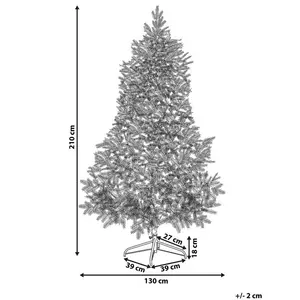 Tomichi Artificial Pine Christmas Tree 6.89ft H x 4.27ft W x 4.27ft D