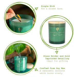 Nicola Spring - Soy Wax Scented Candle - 130g - Sage & Seasalt