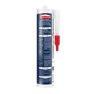 UniBond Healthy kitchen & bathroom Light Grey Silicone-based Sanitary sealant, 300ml