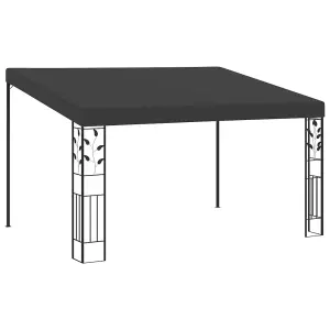 Berkfield Wall-mounted Gazebo 4x3x2.5 m Anthracite