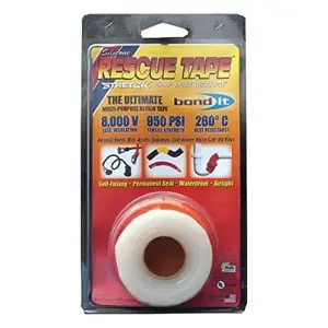 Bond It Silicone Rescue Tape White 25mm x 3.66m (Pack of 12)