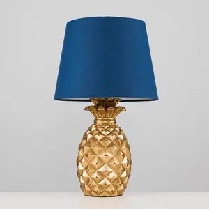 Lupine Table Lamp Navy Blue