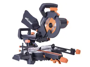 Evolution 048-0001A R210SMS+ Pro Multi-Material Sliding Mitre Saw 210mm 1500W 240V EVLR210SMS