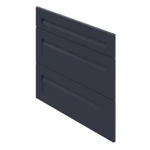 GoodHome Garcinia Matt navy blue Drawer front, Pack of 1 (H)715mm (W)797mm (T)20mm