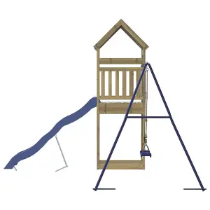 Berkfield Outdoor Playset Impregnated Wood Pine