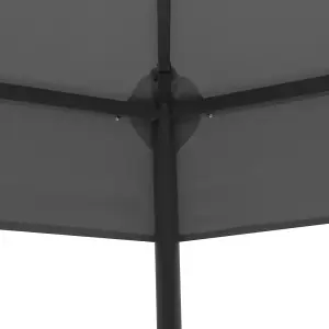 Berkfield Garden Gazebo 323x275x265 cm Anthracite