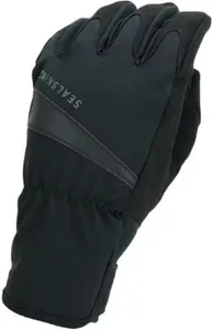 Sealskinz Bodham Waterproof All Weather Long Finger Cycle Gloves | Black (S)