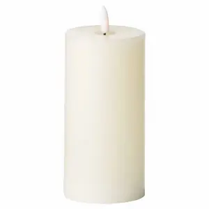 Luxe Collection Natural Glow 3 x 6 LED Ivory Candle