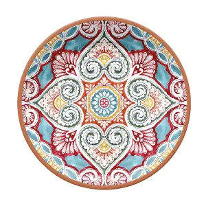 Purely Home Rio Corte Melamine Dinner Plates - Set of 2