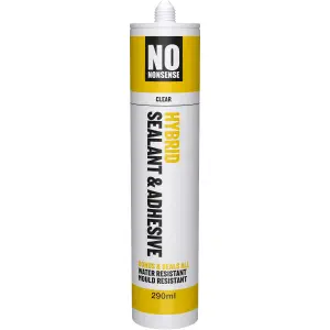 No Nonsense Water resistant Solvent-free Transparent Grab adhesive & sealant 290ml 0.3kg