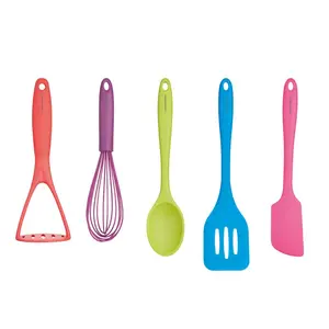 Colourworks Brights 5 Piece Cooking Utensil Set