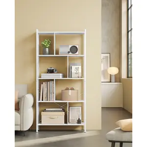 Westhought Bookcase Maple White/Cloud White