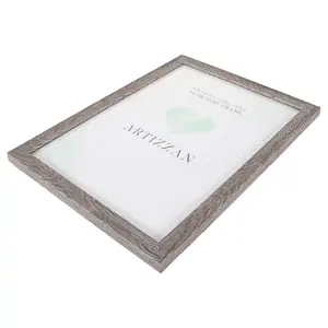 Modern and Chic Grey Veneer Wood Effect A4 Certificate Frame for Wall or Table