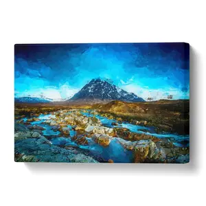 Glencoe In Scotland - Wrapped Canvas Print 35.6 cm H x 50.8 cm W