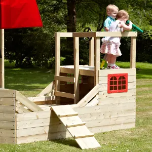 TP Pirate Galleon Wooden Playhouse - FSC certified