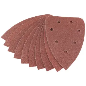 Draper Aluminium Oxide Sanding Sheets, 141 x 141 x 98mm, 80 Grit 92329