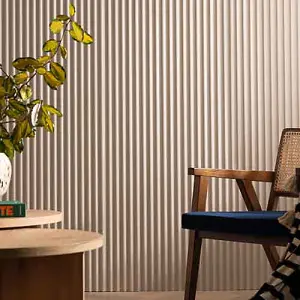 Naturewall Fluted Wood Panel - Unprimed - 2.4m