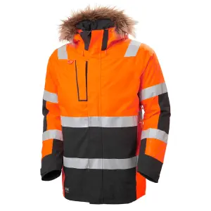 Helly Hansen Workwear Alna 2.0 Winter Parka Jacket (Orange/Black)  (Large)