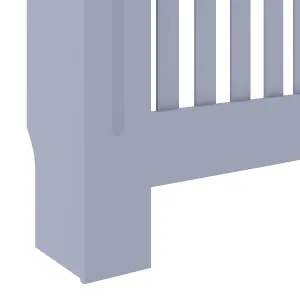 Berkfield MDF Radiator Cover Grey 78 cm