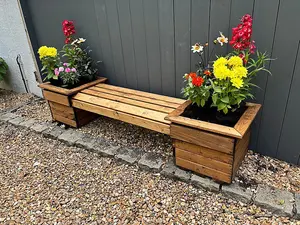 Charles Taylor Knights Double Planter Bench