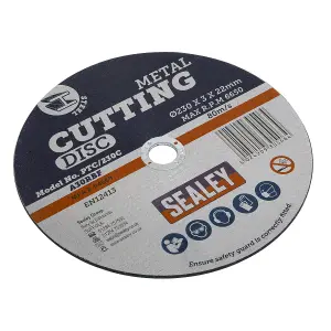 Sealey General Purpose Flat Cutting Disc 230mm x 3mm 22mm Bore PTC/230C