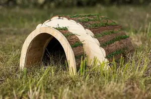 Wooden Hedgehog house Garden Shelter