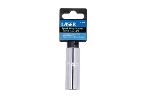 Laser Tools 0100 1/2" Drive Spark Plug Socket - 16mm Bi-Hex