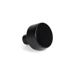 From The Anvil Matt Black Kelso Cabinet Knob - 25mm (No rose)