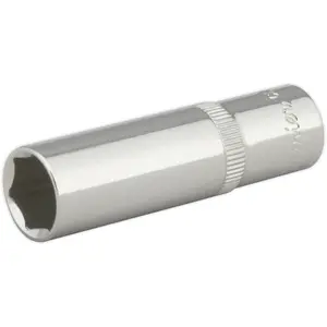 Premium 13mm Forged Steel Deep Drive Socket for 3/8" Square Drive